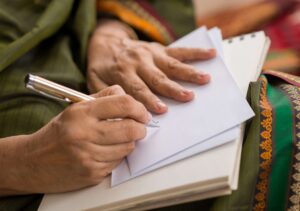 Post-session integration with journaling